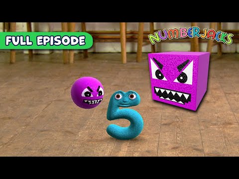 Slide and Turn | Season 1, Episode 35 | Numberjacks FULL Episode