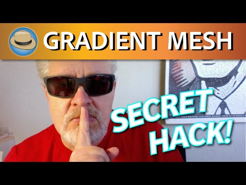 Use the Gradient Mesh in Adobe Illustrator 🌞 Tutorial + a secret hack for the mesh tool and more