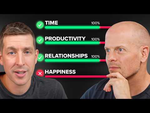 How to Stop Over-Optimizing & Focus on What Matters — Tim Ferriss