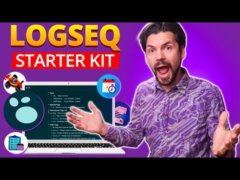 Start quick by using this Logseq Starter Kit