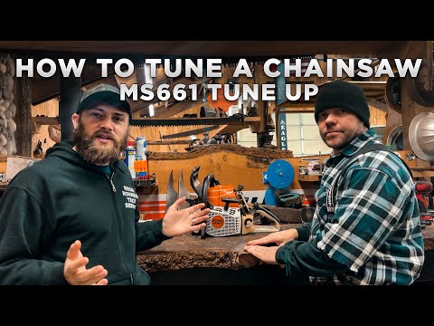 Tuning up my Stihl MS661 | How to Tune a Chainsaw!