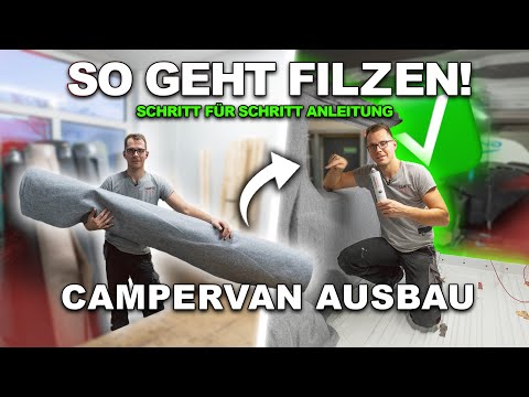 This is how felting works! 🚐✅ - Campervan felting explained simply!