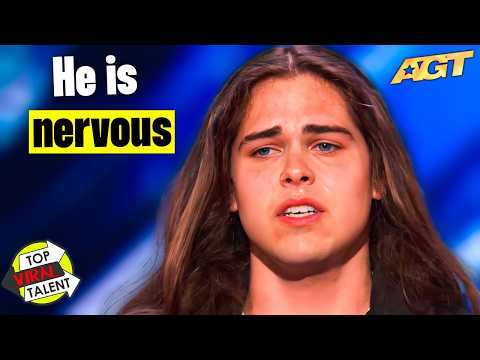 Nervous Singer Picks The Perfect Song For His Voice.. Watch What Happens Next! | AGT 2025
