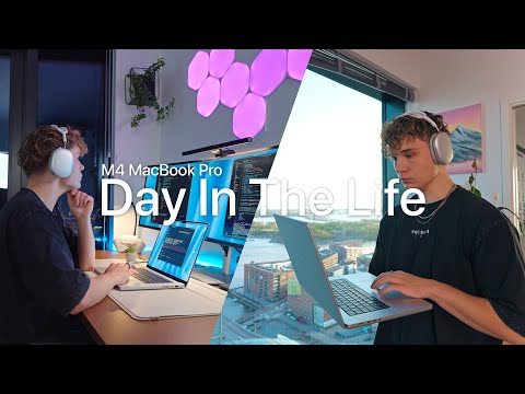 Day In The Life Of a Software Engineer With The M4 MacBook Pro | Battery & Performance Test