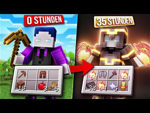 24+ STUNDEN MINECRAFT AM STÜCK SPIELEN (150 OP GOLDÄPFEL)
