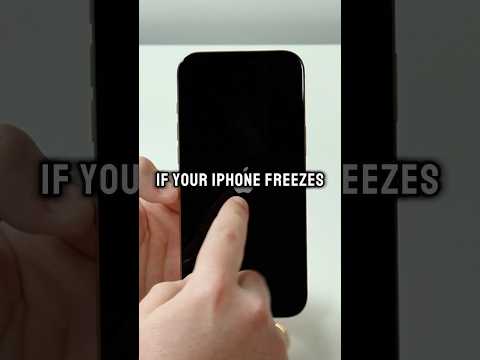 What to do when your iPhone freezes? #iphone #shorts