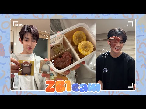 [ZB1 CAM] 하오 & 규빈 VLOG  | 우리 막내 유진이 수능 도시락 만들기🍱 | 사랑을 가득 담아 만든 유부초밥, 소고기, 치즈 계란말이, 전복죽 🥰