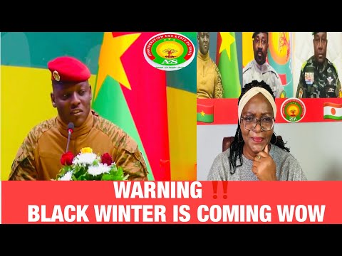 Captain Ibrahim Traore: President Of Burkina Faso Predicted BLACK WINTER 🥶 