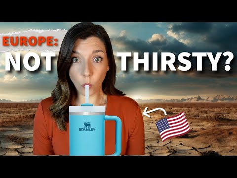 "Do Europeans NOT DRINK WATER?!" | American Tourists React