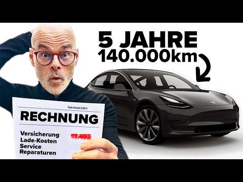 Tesla Model 3: Die wahren KOSTEN nach 5 JAHREN | dieserdad