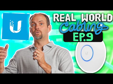 Real World Ubiquiti WAP INSTALL!: Real World Cabling Ep.9 - Keeping IT Simple
