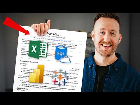 Watch me create a KILLER data analyst resume in 10 minutes (got me $20k raise)