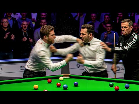 25 Minutes Of Snooker Players Getting Angry..