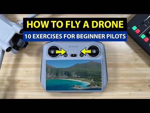 Learn How To Fly A Drone | 10 training exercises for beginner drone pilots