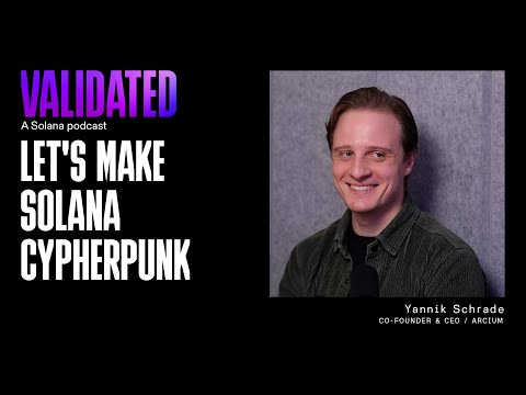 Let's Make Solana Cypherpunk w/ Yannik Schrade (Arcium)