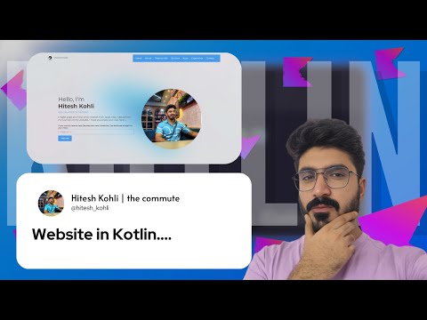 I tried building my own website in Kotlin