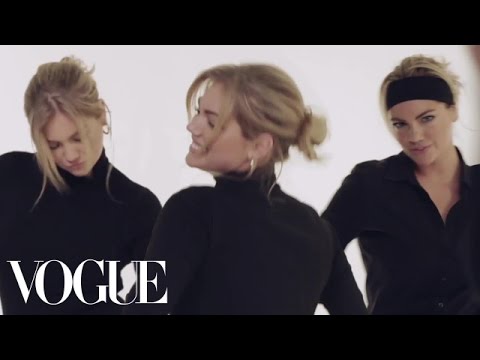 Kate Upton Shows Off Her Dance Moves - Vogue Original Shorts