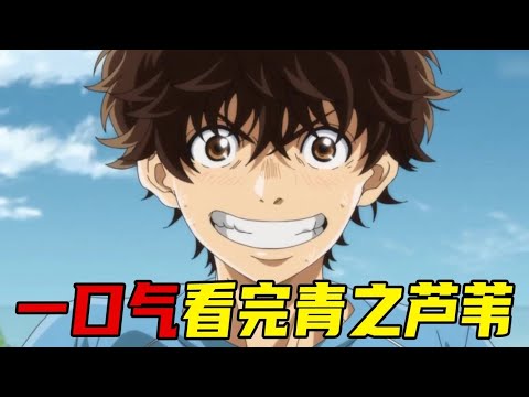 一口气看完热血动漫《青之芦苇》！乡村少年以前锋的身份加入足球名队，结果被骗去打后卫了！