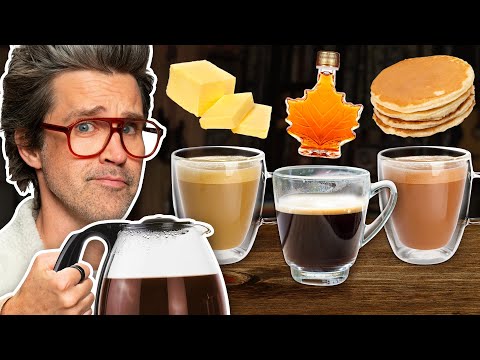 Mystery Coffee Flavors Taste Test (ft. Conan Gray)