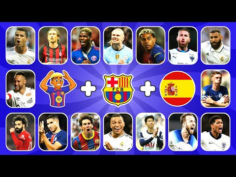 Football Quiz: Guess the Player by Song & Emojis ⚽🔥 Ronaldo, Messi & Neymar Challenge