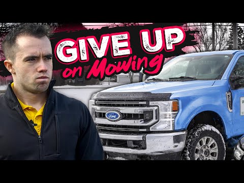 3 Bank Accounts in the Red... QUITTING Lawn Care