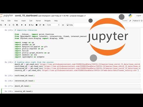 كيفيه استخدام Jupiter Notebook