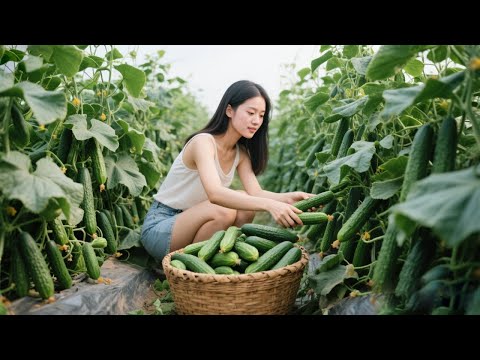 侗家阿妹厨房飘香，鲜嫩黄瓜炒猪肝，脆爽与鲜香交织，尽是山村的烟火味#乡村美食 #美食