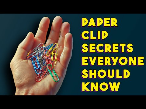 Wish I Knew These 27 Paper Clip Ideas Before, I Would'Ve Saved A Lot Of Time