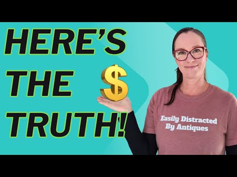 Can Vintage Resale Actually Pay the Bills? Antique Booth Sales Report!