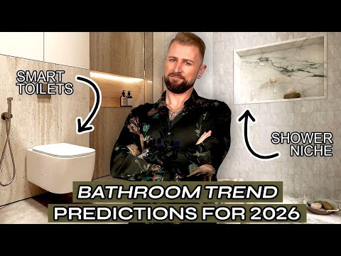 2026 Bathroom Design Trend Predictions (Toilets that can TALK?!)