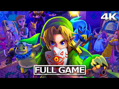 ZELDA: MAJORA'S MASK 3D Full Gameplay Walkthrough / No Commentary 【FULL GAME】4K Ultra HD