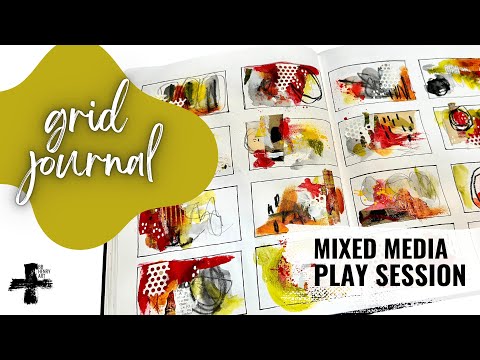 Grid Journaling: The Art of Cohesive Marks and Playful Variations