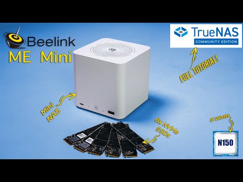 $200 All-NVMe Mini NAS? Beelink ME Mini Tested! + TrueNAS Setup