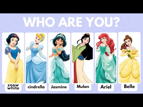 WHICH DISNEY PRINCESS ARE YOU? | fun quiz | personality quiz | disney