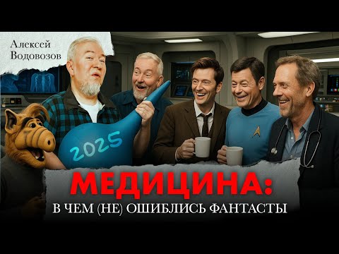 Медицина: в чём (не) ошиблись фантасты. Алексей Водовозов