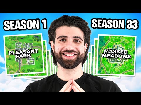 Ranking the Best POI from EVERY Fortnite Season!