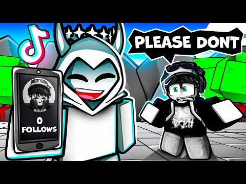 I Exposed A FAKE Famous TikToker... (The Strongest Battlegrounds)