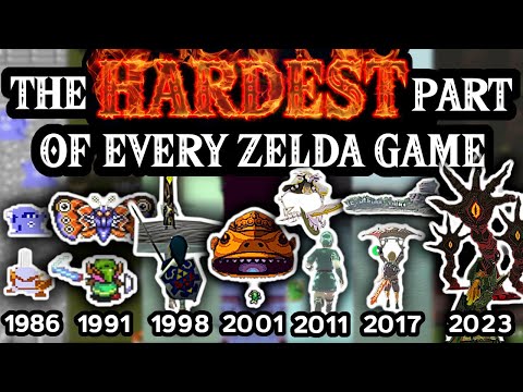 The Hardest Part in EVERY Zelda Game