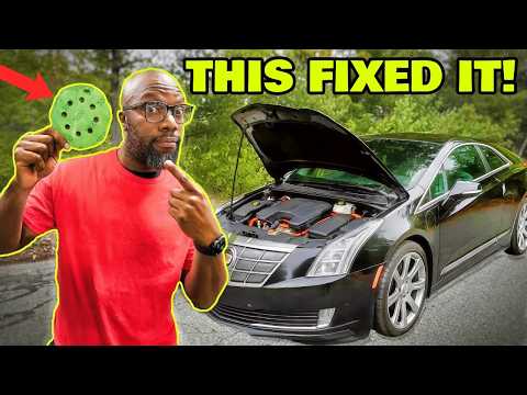 I Bought a Dead $80,000 Electric Cadillac for $3,500… and Fixed It With SANDPAPER