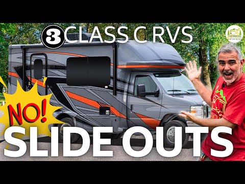 Top 3 Class C RVs Under 25' Without Slide Outs