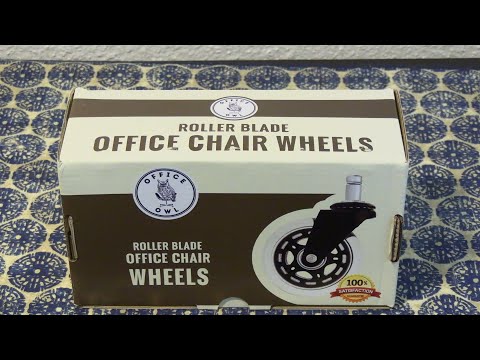 Office Owl Office/Gaming Chair replacement Roller Blade wheels Review