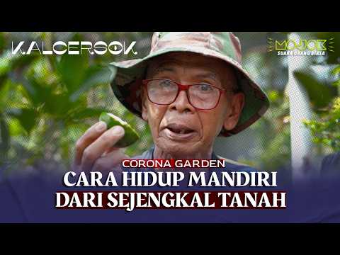 KEBUN EDUKASI PAK NARYO: BELAJAR BERKEBUN ORGANIK MODAL DENGKUL & URAT! | KALCERSOK