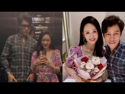 陈乔恩和Alan结婚三周年纪念日，睡到三点吃法餐，穿碎花裙被宠成少女