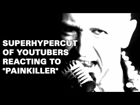 Superhypercut of Youtubers reacting to Judas Priest's "Painkiller"