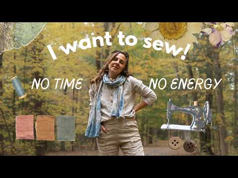 When you want to sew but can't find the TIME or ENERGY 😩