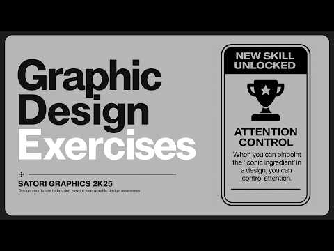 Graphic Design Exercises That Actually Make You a BETTER Designer!