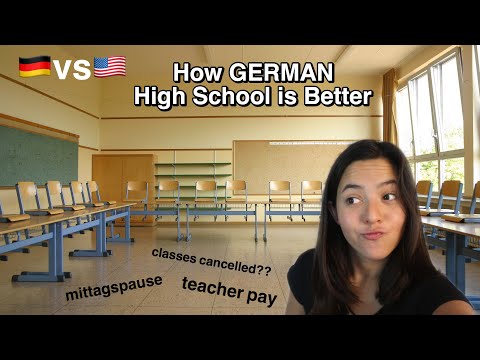 Ways German High School is BETTER Than American School📚😰🇩🇪