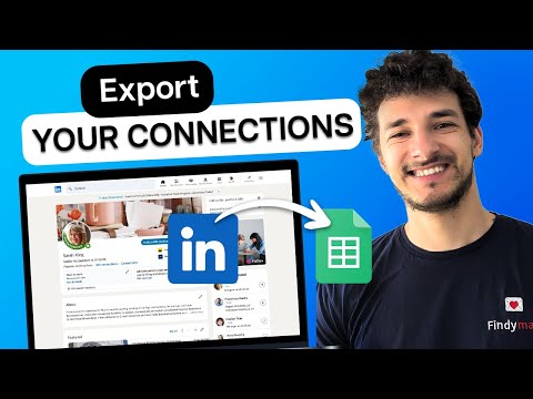 How to Export your Linkedin Contacts with their Emails