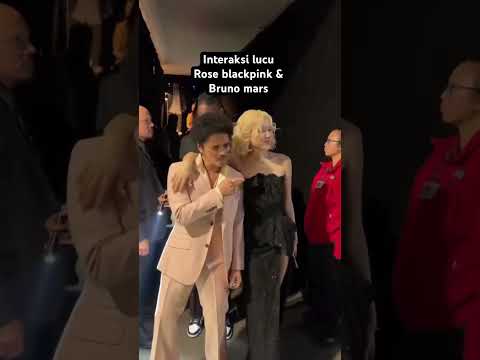 Interaksi Rose & Bruno Mars di GRAMMY AWARDS 2026