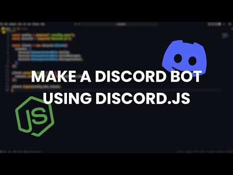 How to Make a Discord Bot Using Discord.js (Part 1) | Setup & Basics (2025)